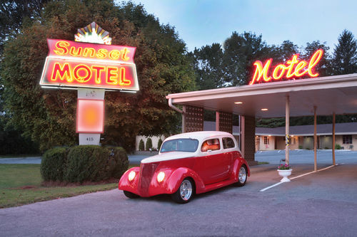 The Sunset Motel Brevard Exterior foto