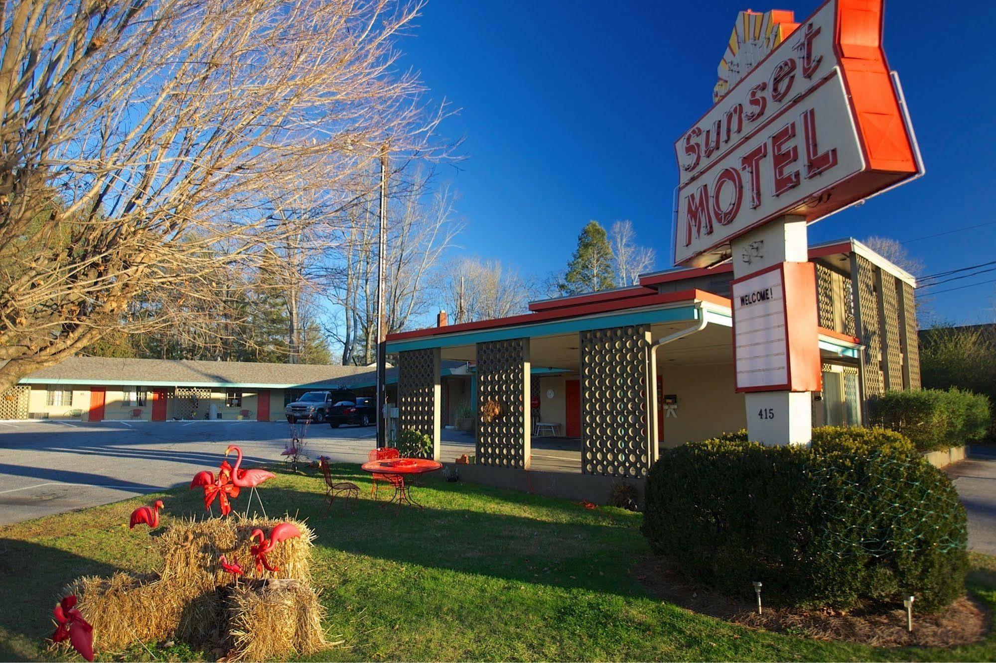 The Sunset Motel Brevard Exterior foto